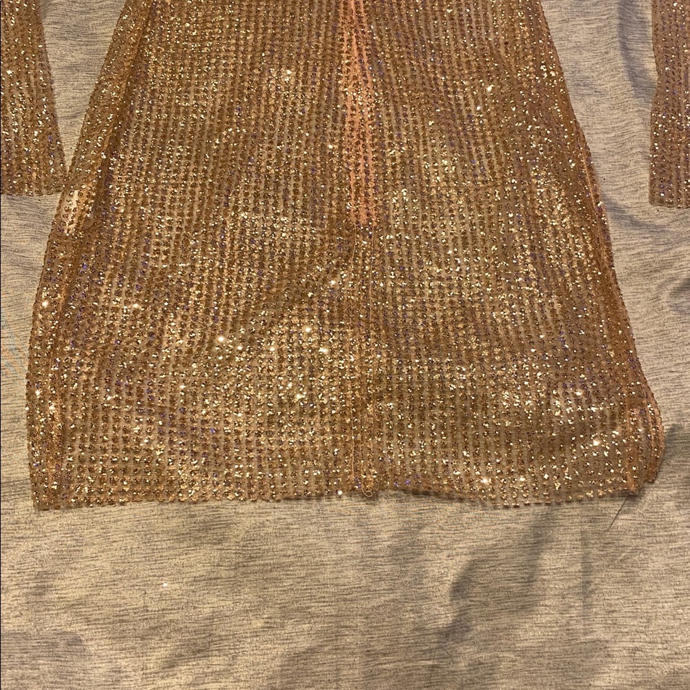 The Naked Tiger IGGY DRESS Long Sleeve Sheer Sz XS Light Pink NWT - Picture 14 of 14